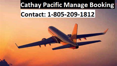 cathay pacific flights my booking.